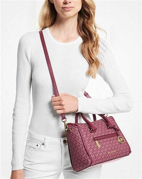 michael michael kors shoulder bag carine medium|Michael Kors flat shoulder handbags.